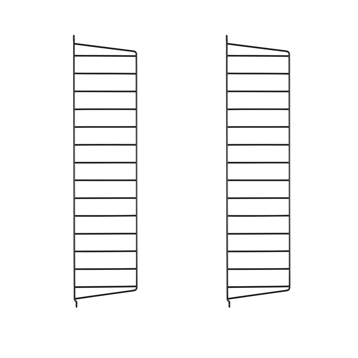 String System sivupaneeli 75x20 musta 2kpl - Laatukaluste