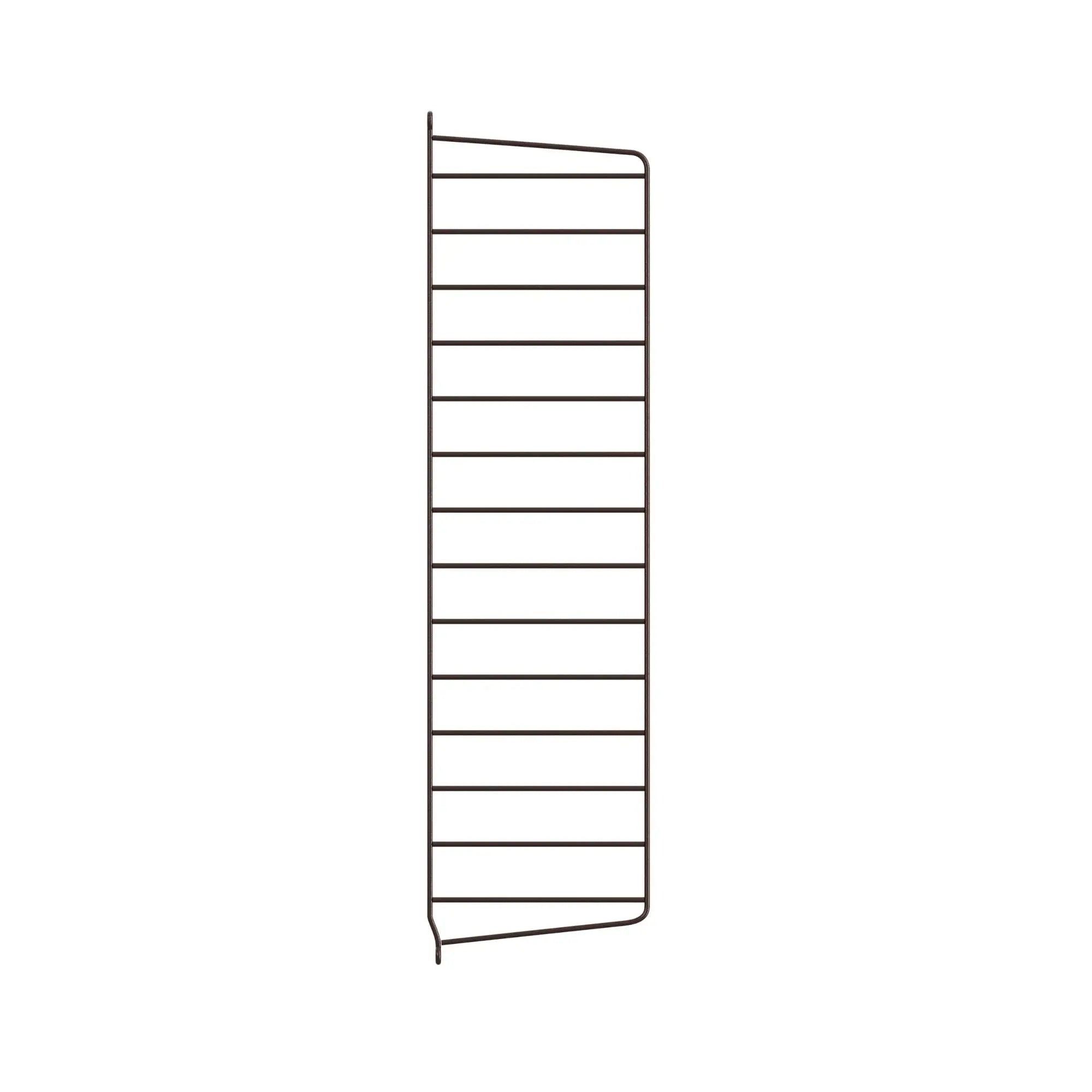 String System sivupaneeli 75x20 tummanruskea String Furniture
