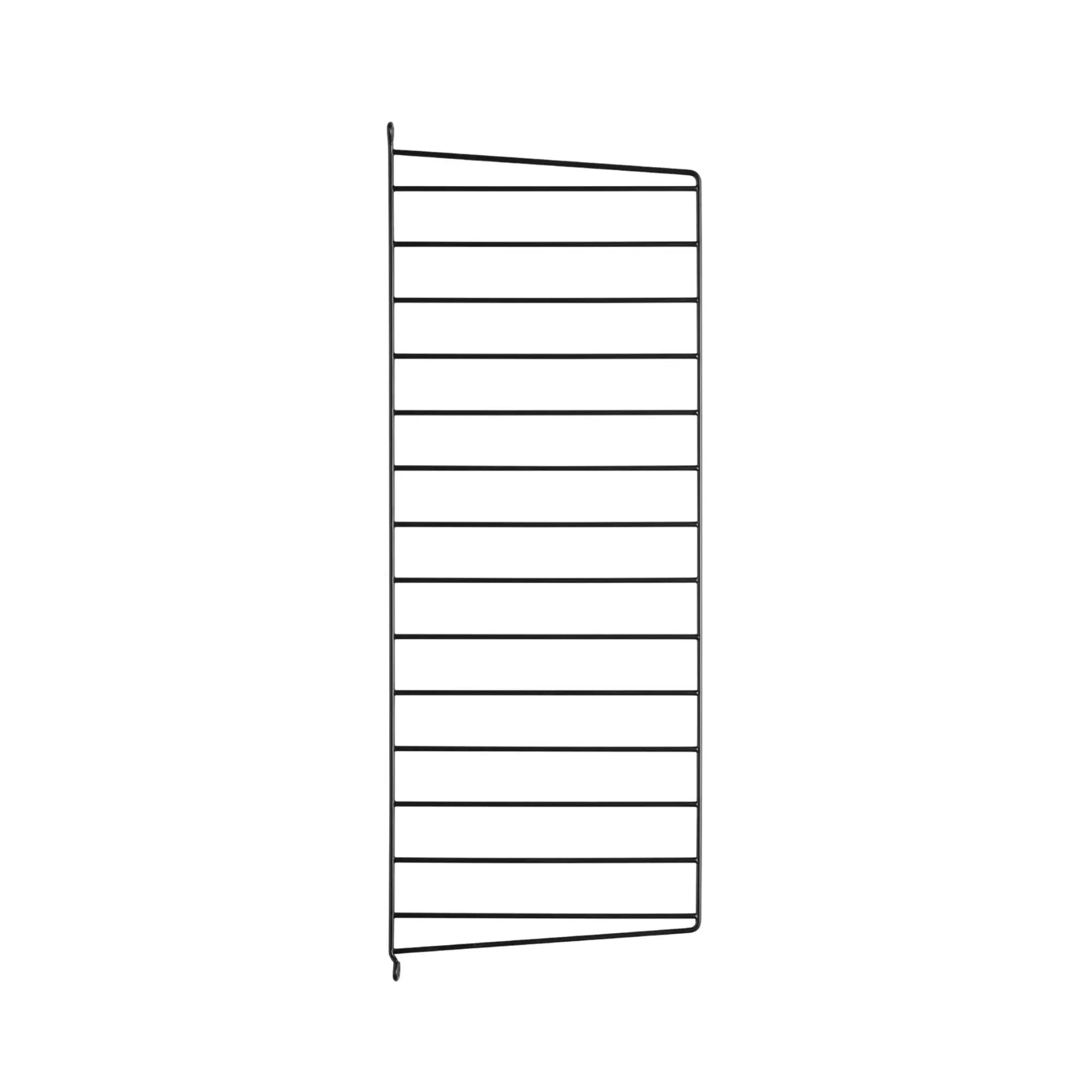 String System sivupaneeli 75x30 tummanharmaa String Furniture