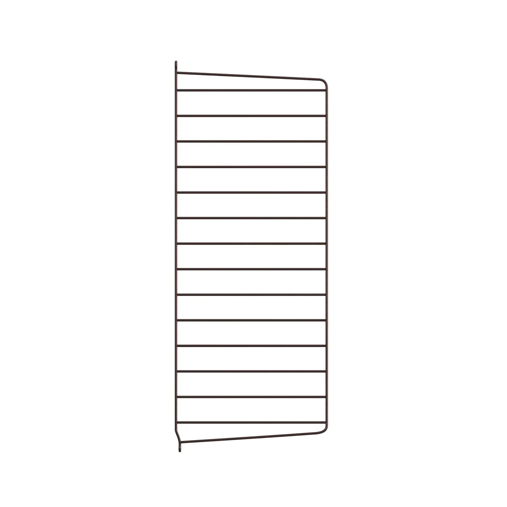 String System sivupaneeli 75x30 tummanruskea String Furniture