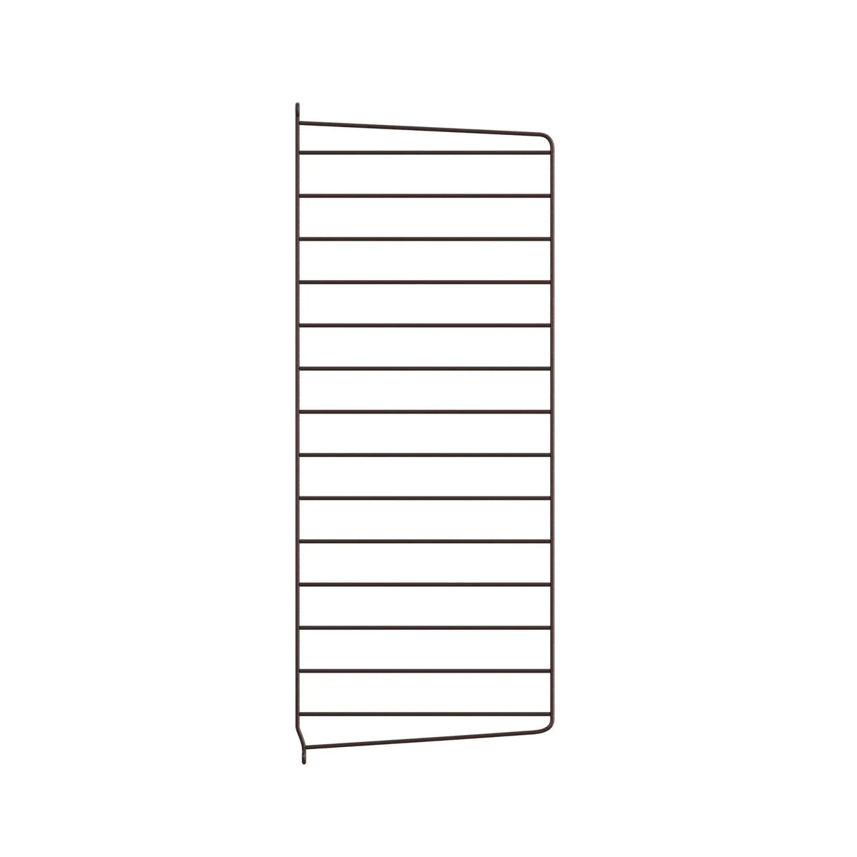 String System sivupaneeli 75x30 tummanruskea String Furniture
