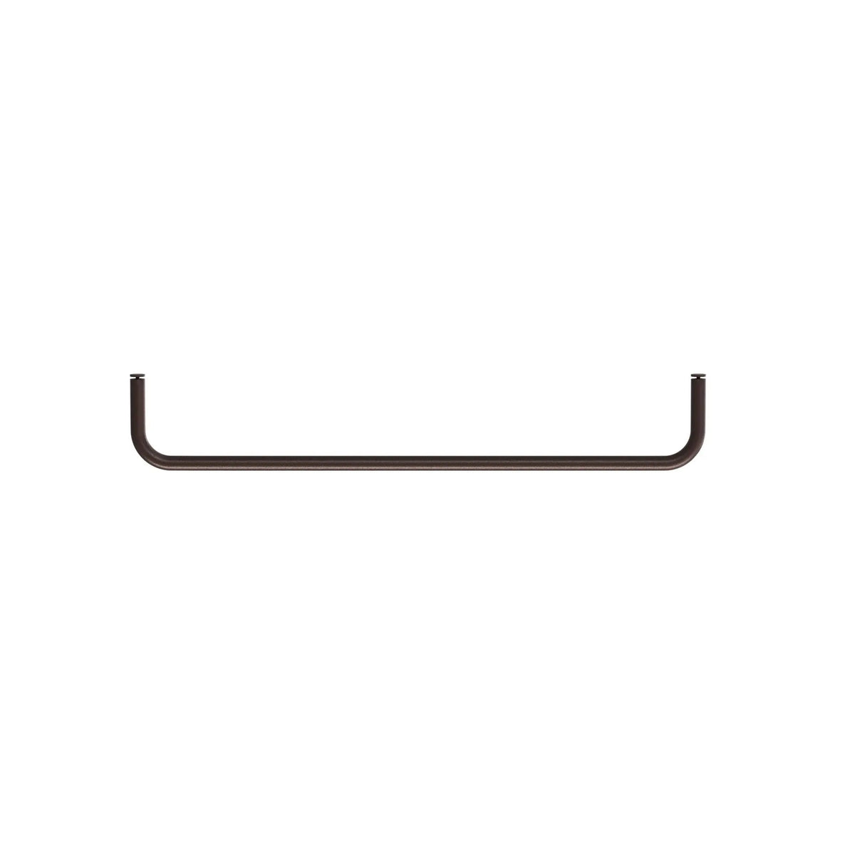 String System tanko metallihyllyyn 53cm tummanruskea String Furniture