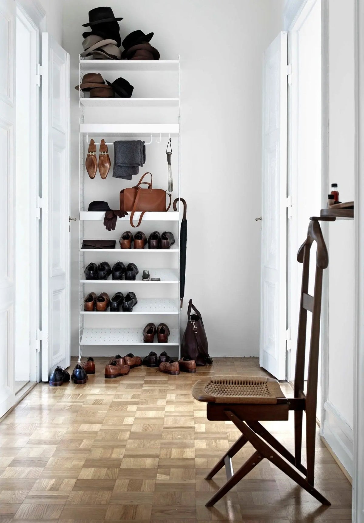 String System tanko metallihyllyyn 53cm valkoinen - Laatukaluste