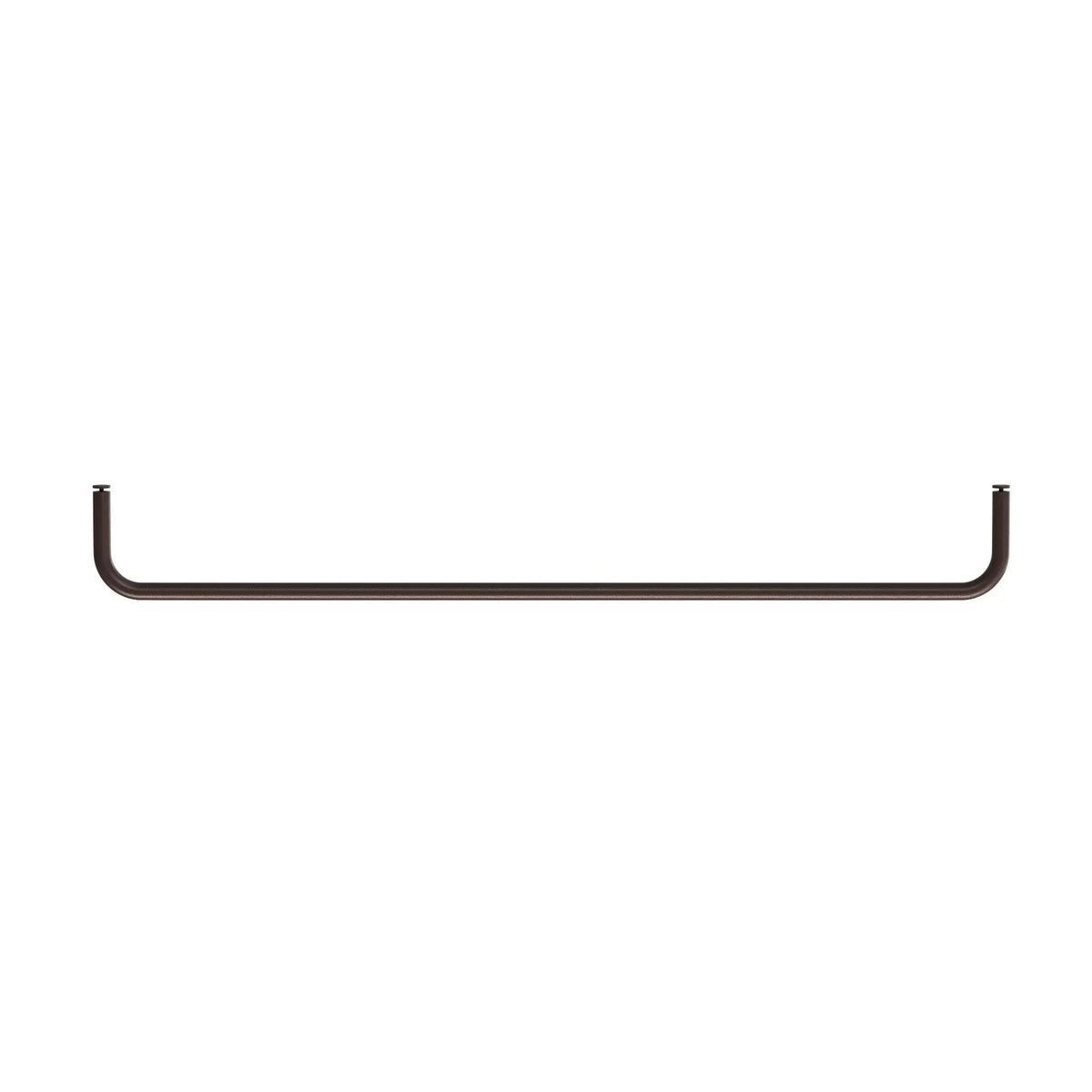 String System tanko metallihyllyyn 72cm tummanruskea String Furniture