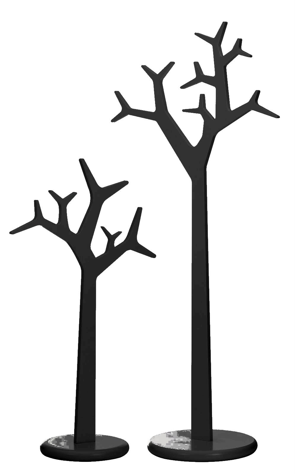 Swedese Tree 134cm naulakko musta - Laatukaluste