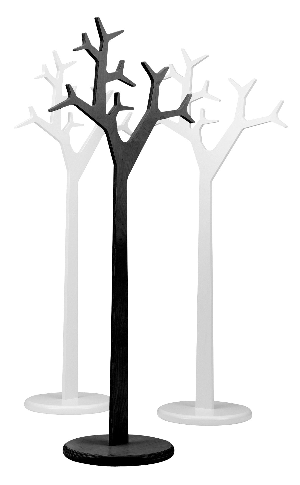 Swedese Tree 194cm naulakko musta - Laatukaluste