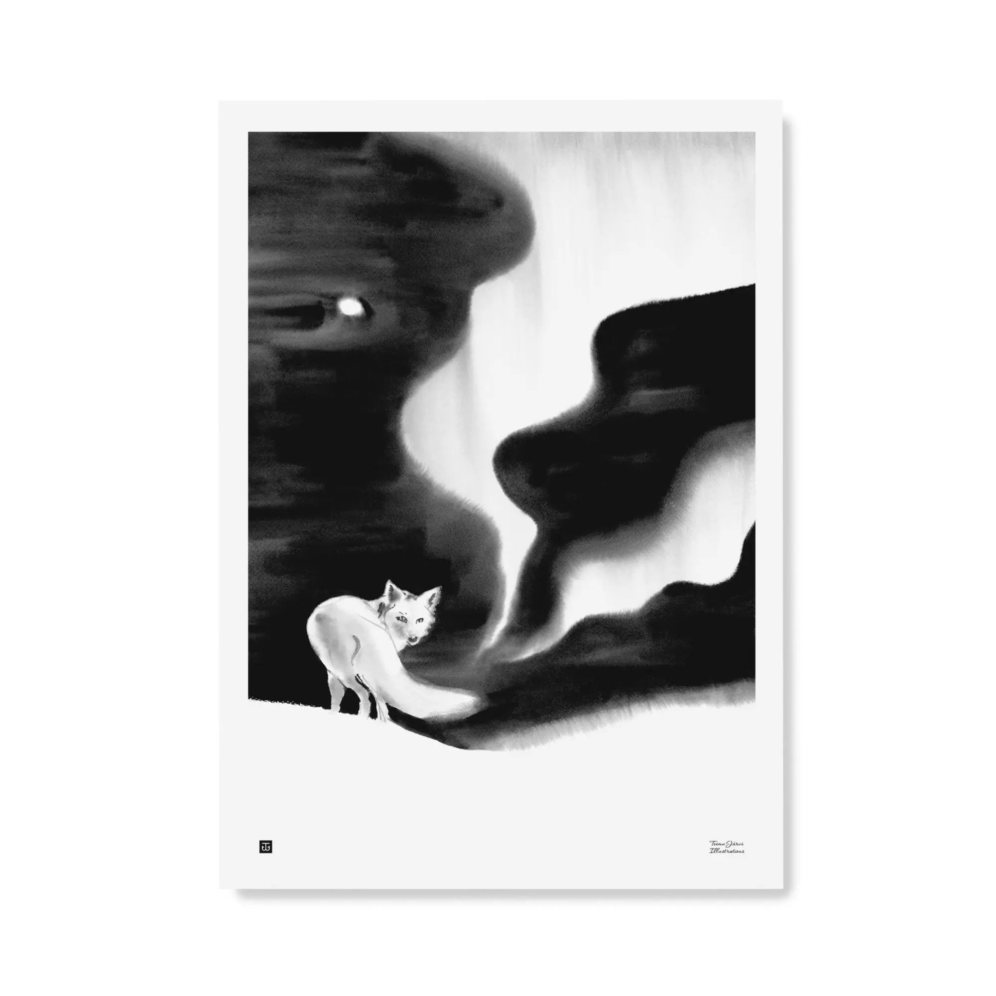 Teemu Järvi Illustrations Tulikettu juliste 50x70 Teemu Järvi Illustrations