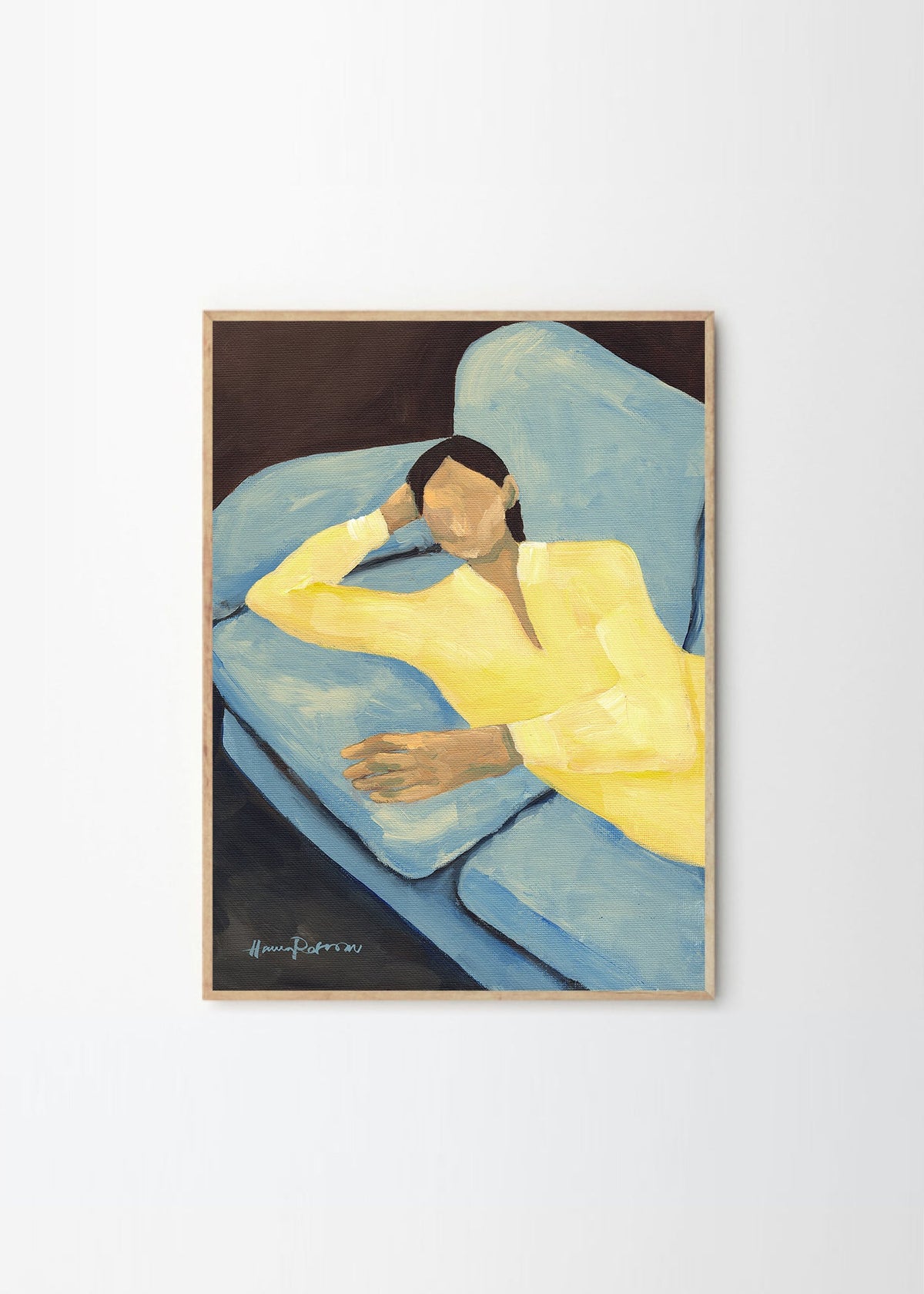 The Poster Club Blue Sofa juliste The Poster Club