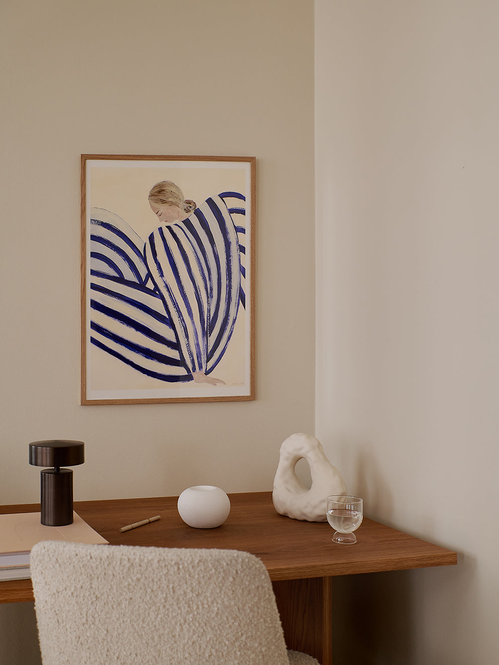 The Poster Club Blue Stripe At Concorde juliste The Poster Club