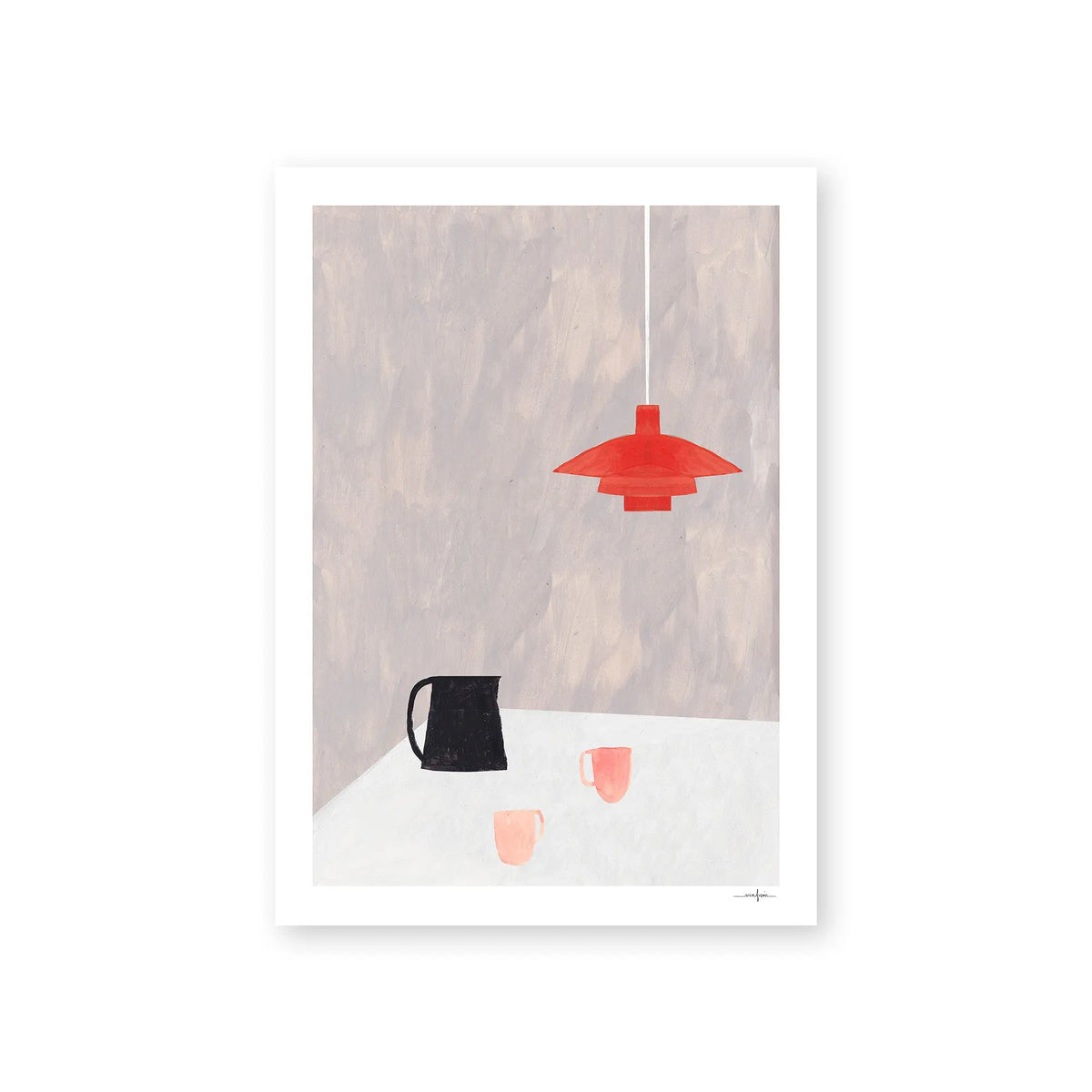 The Poster Club Orange Pendant juliste The Poster Club