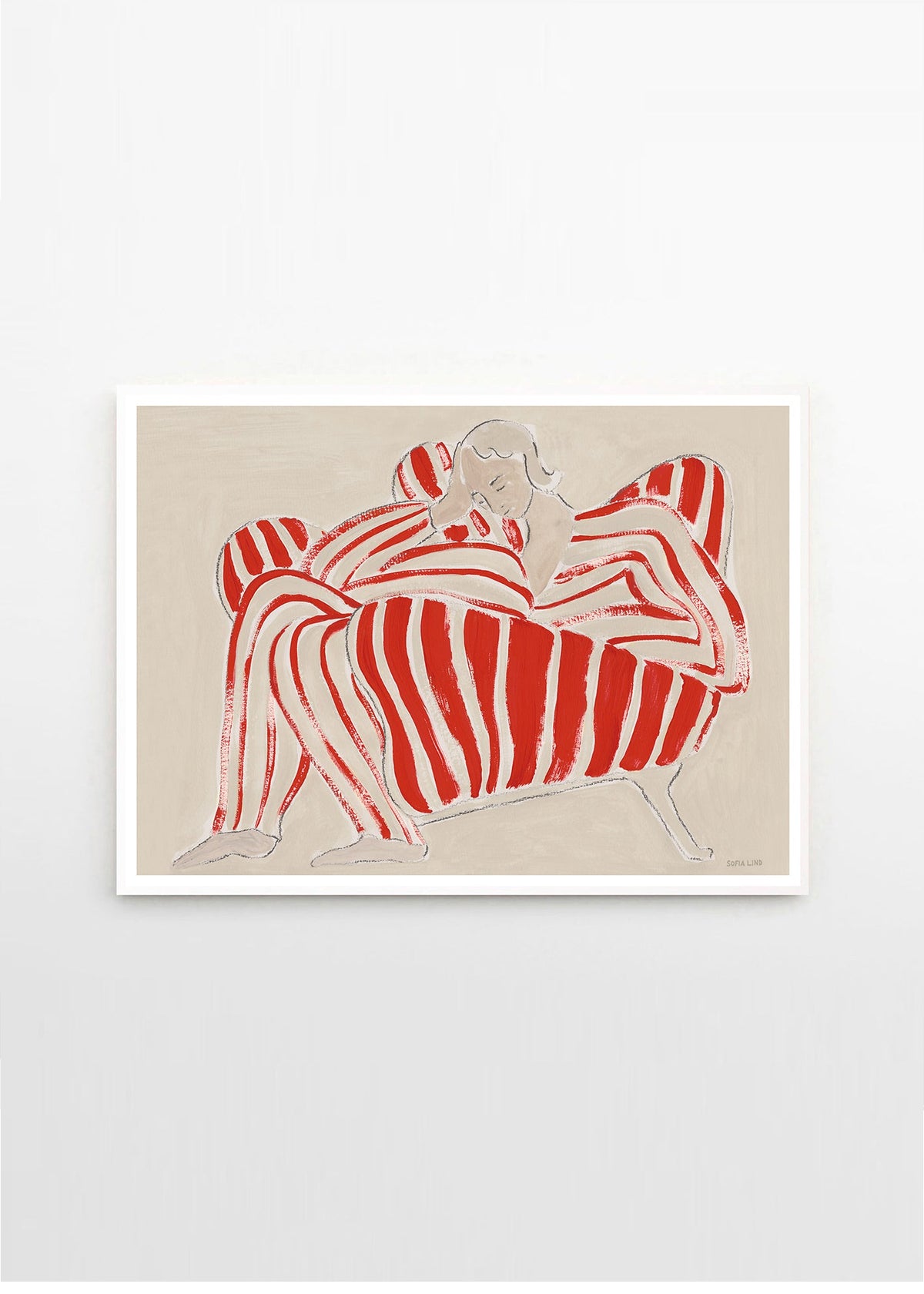 The Poster Club Red Chair juliste The Poster Club