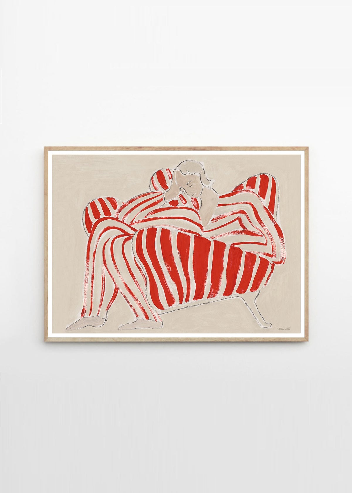 The Poster Club Red Chair juliste The Poster Club