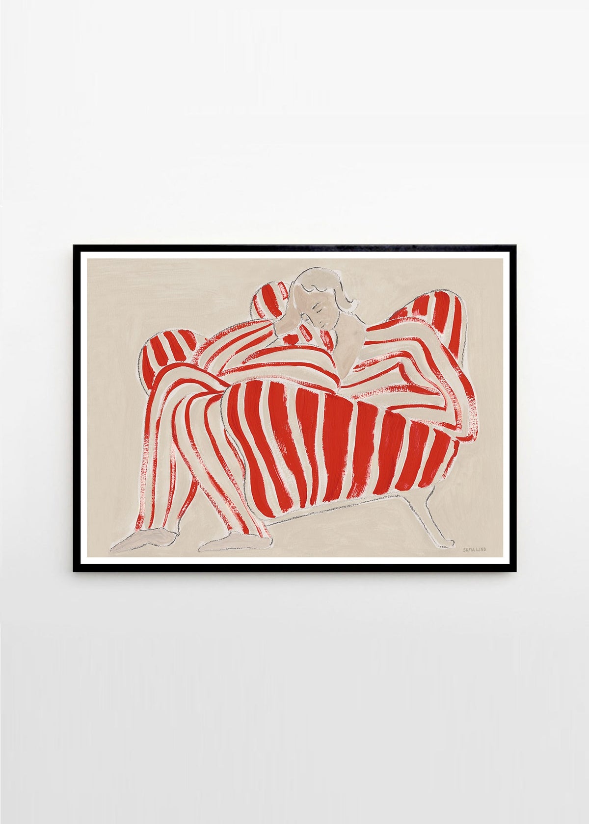 The Poster Club Red Chair juliste The Poster Club