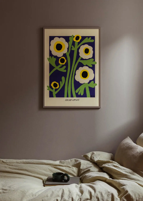 The Poster Club Yellow Anemones juliste The Poster Club