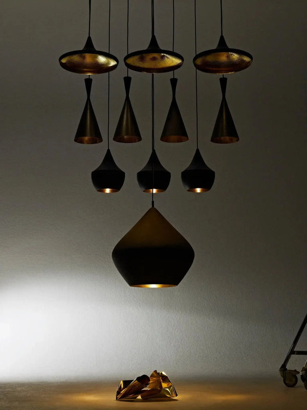 Tom Dixon Beat Light Fat valaisin musta - Laatukaluste