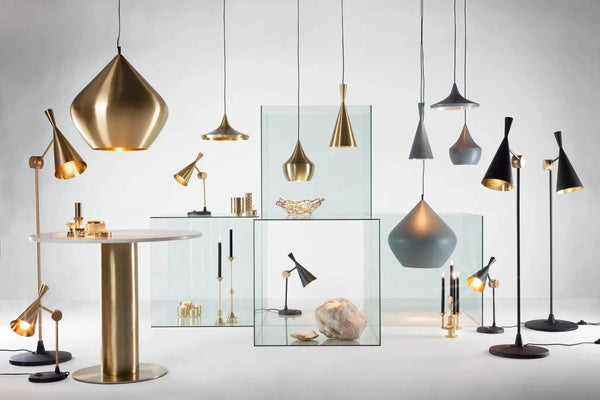 Tom Dixon Beat Light Wide valaisin messinki - Laatukaluste