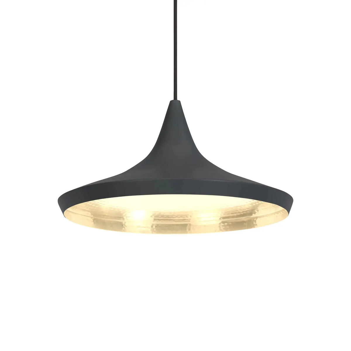Tom Dixon Beat Light Wide valaisin musta - Laatukaluste