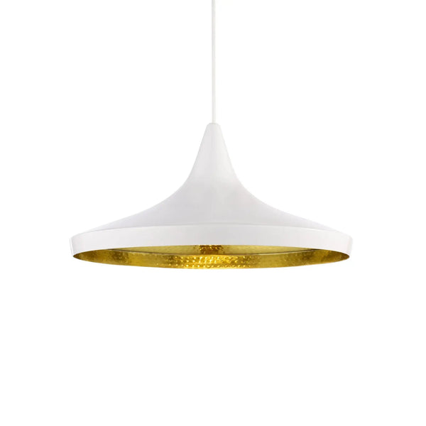 Tom Dixon Beat Light Wide valaisin valkoinen - Laatukaluste
