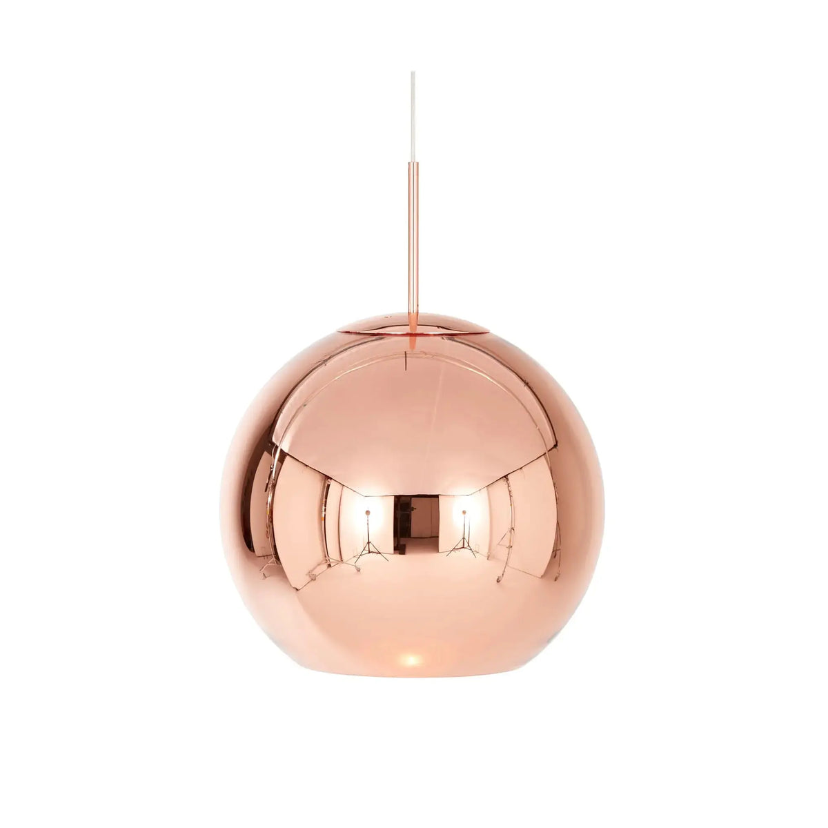 Tom Dixon Copper Round LED riippuvalaisin 45cm Tom Dixon