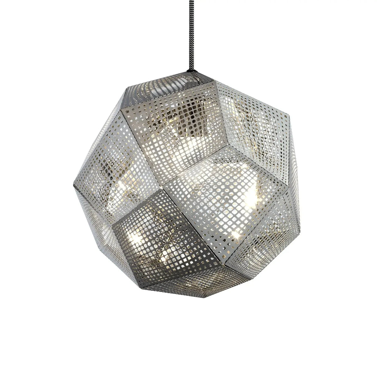Tom Dixon Etch Shade Stainless Steel valaisin hopea - Laatukaluste