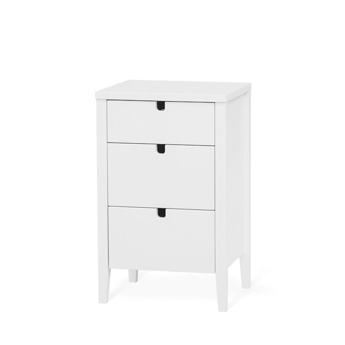 Torkelson Klinte laatikosto 3 kapea valkoinen - Laatukaluste