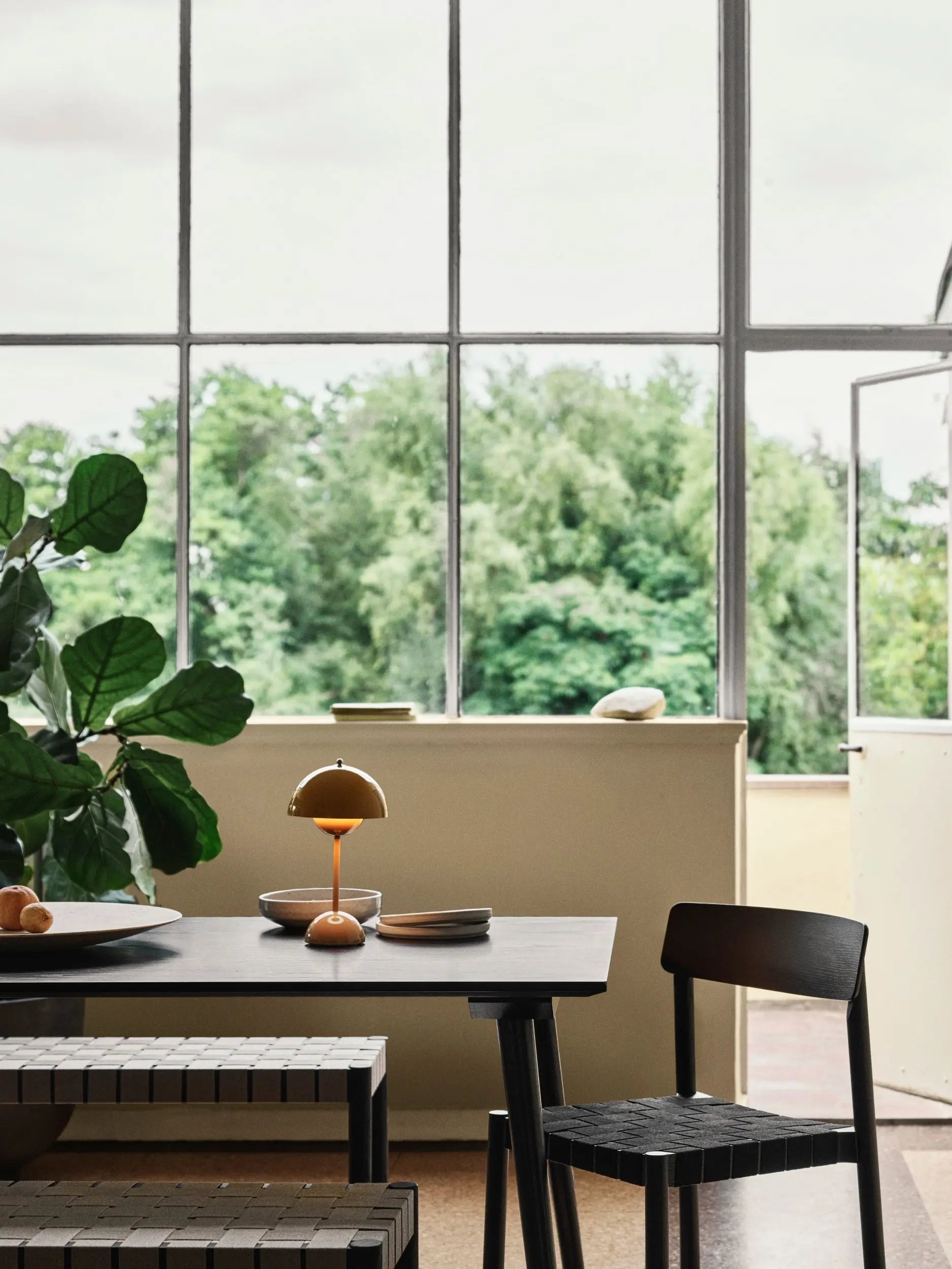 &Tradition Betty TK1 tuoli musta/musta &Tradition