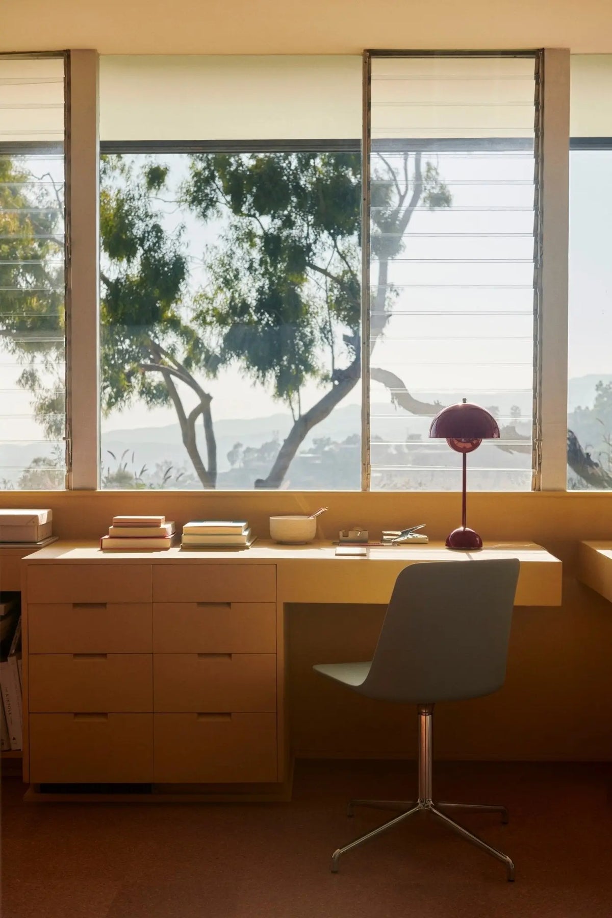 &Tradition Flowerpot VP3 pöytävalaisin luumu - Laatukaluste