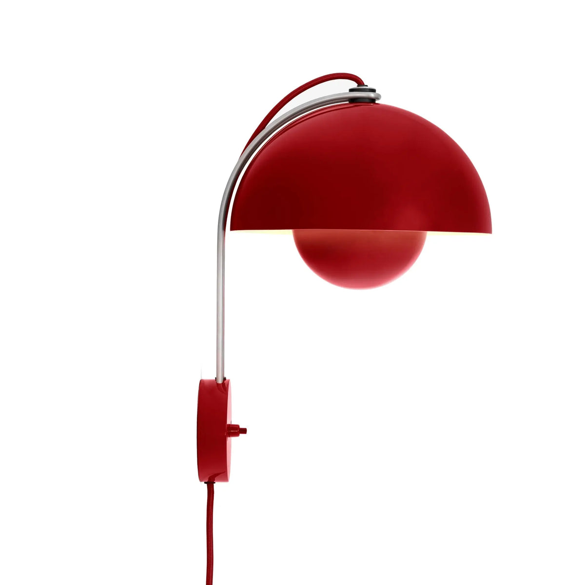 &Tradition Flowerpot VP8 seinävalaisin punainen - Laatukaluste