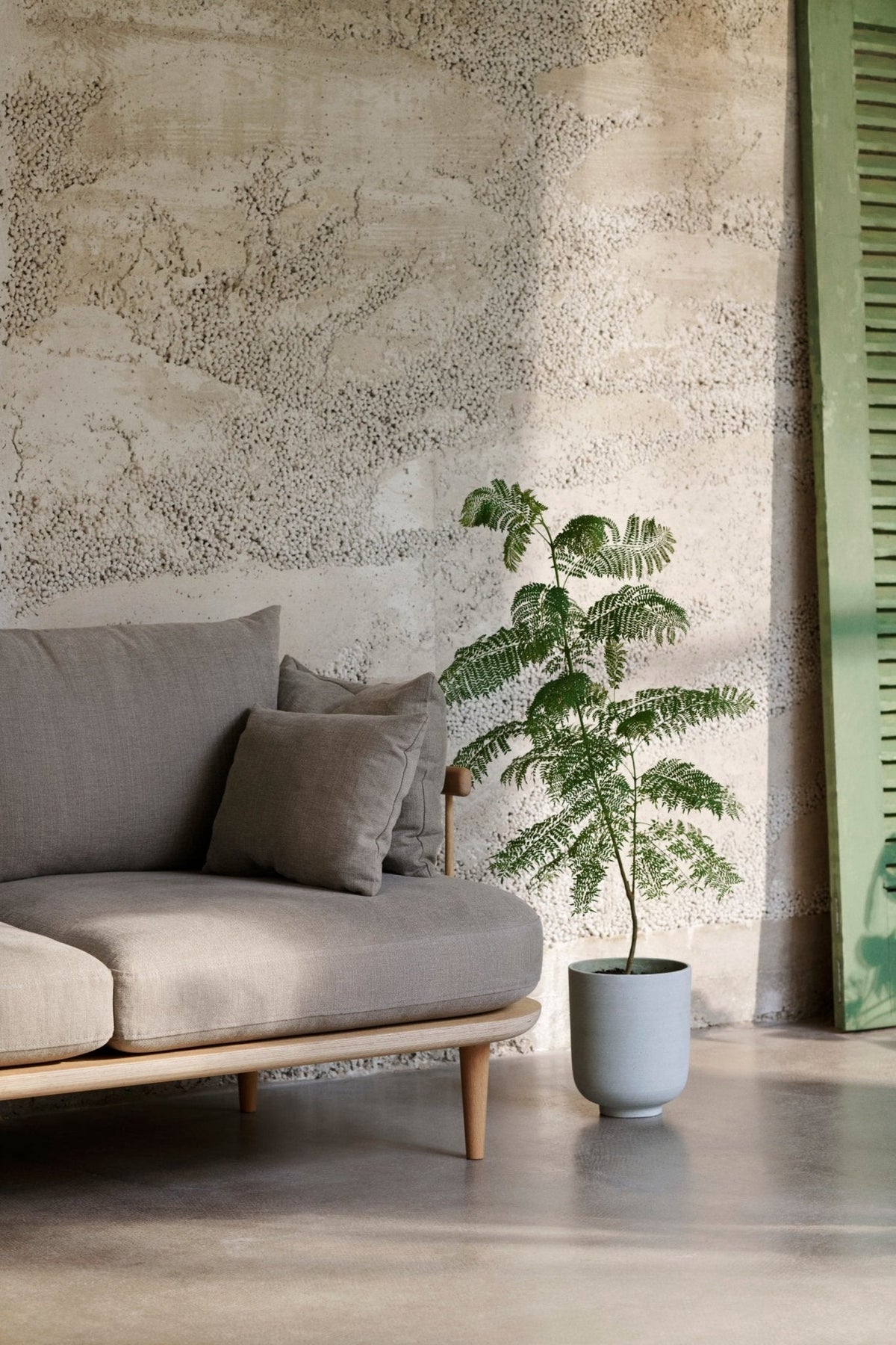 &Tradition Fly sohva SC2 valkoöljytty tammi Hot Madison 094 - Laatukaluste