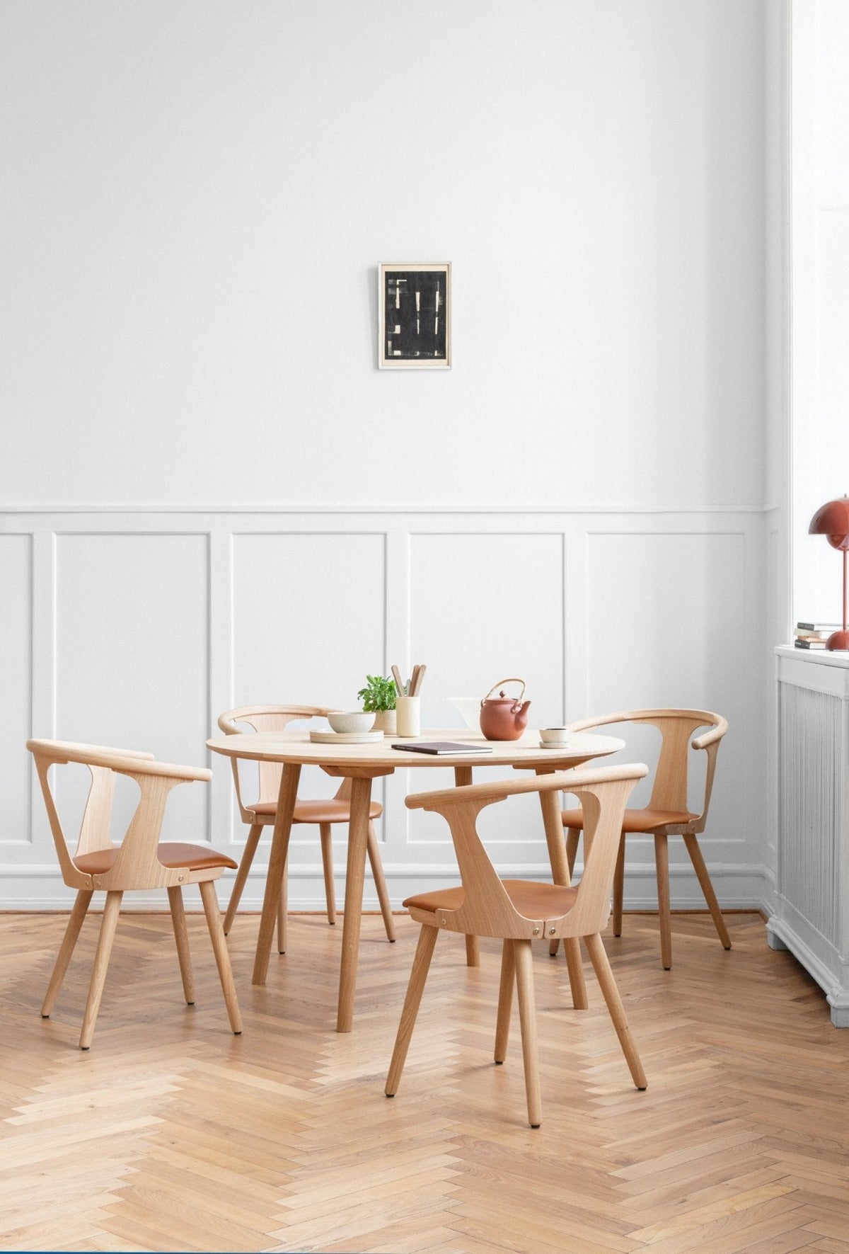 &Tradition In Between SK4 table Ø120 oiled oak - Laatukaluste