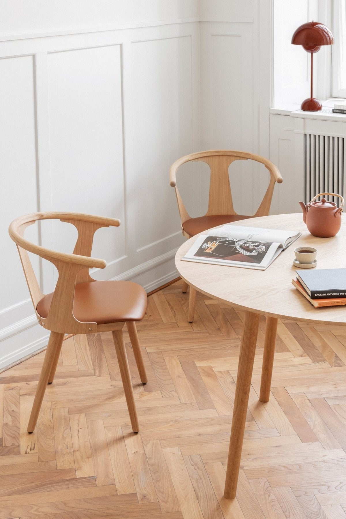 &Tradition In Between SK4 table Ø120 oiled oak - Laatukaluste