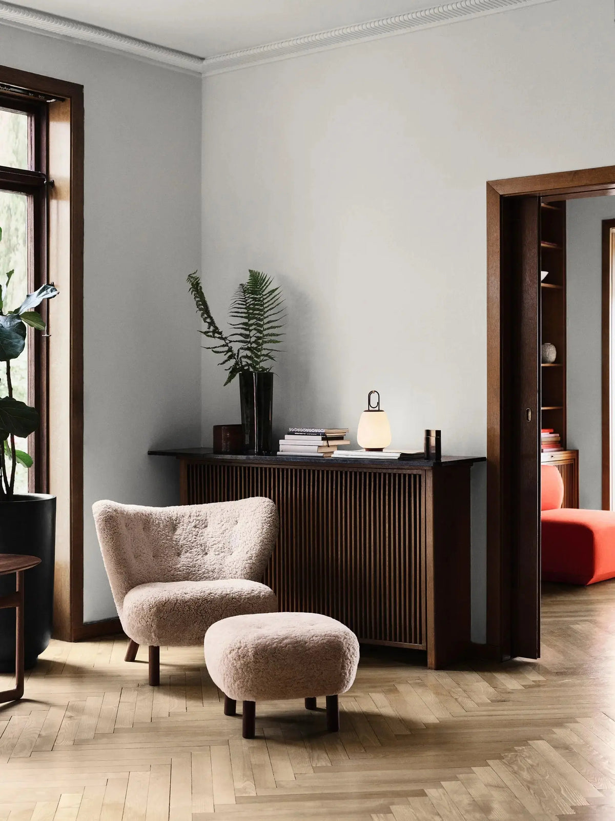 &Tradition Lucca SC51 pöytävalaisin harmaa &Tradition