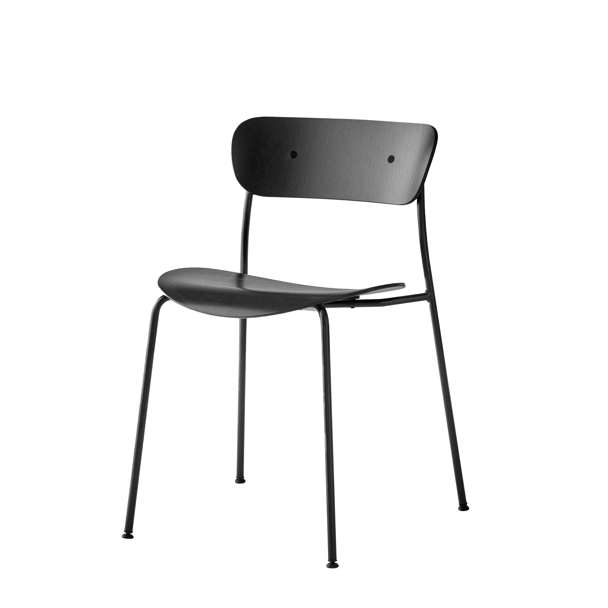 &Tradition Pavilion AV1 tuoli musta/musta - Laatukaluste
