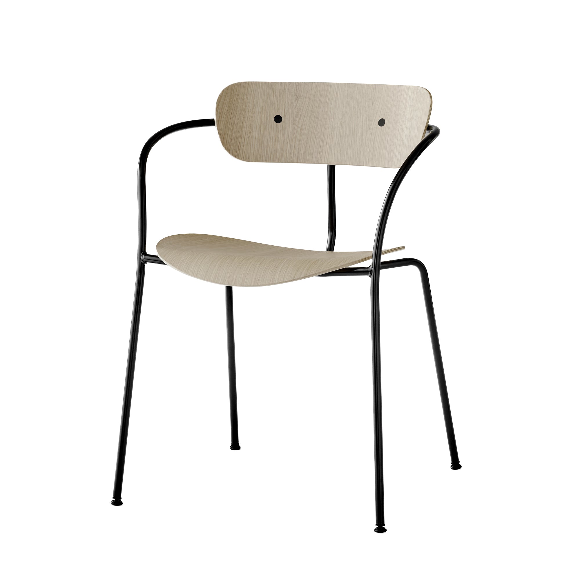 &Tradition Pavilion AV2 tuoli tammi/musta - Laatukaluste