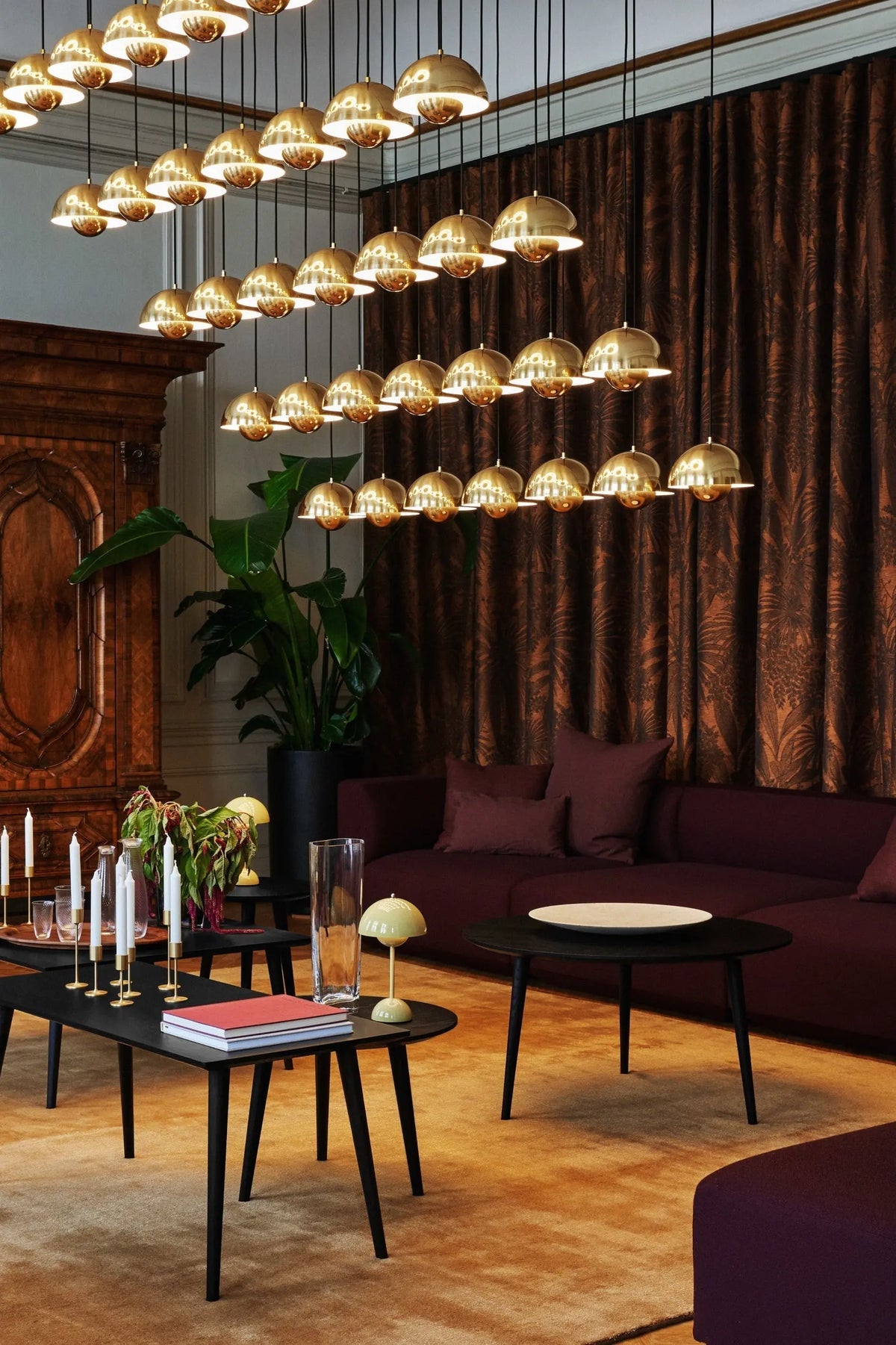 &Tradition The Moor AP7 matto 200x300 brown gold &Tradition