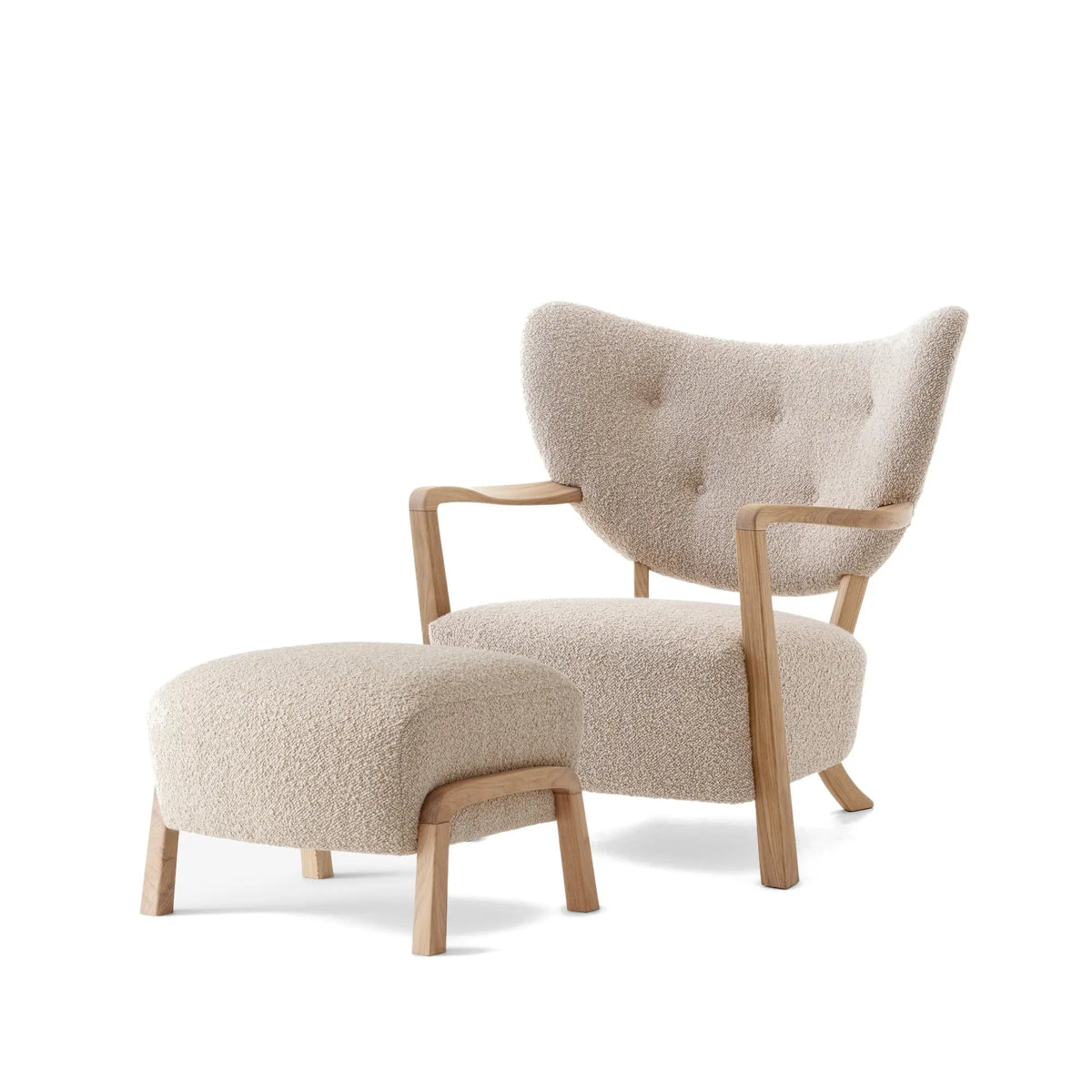 &Tradition Wulff ATD2 nojatuoli tammi/Karakorum 003 &Tradition