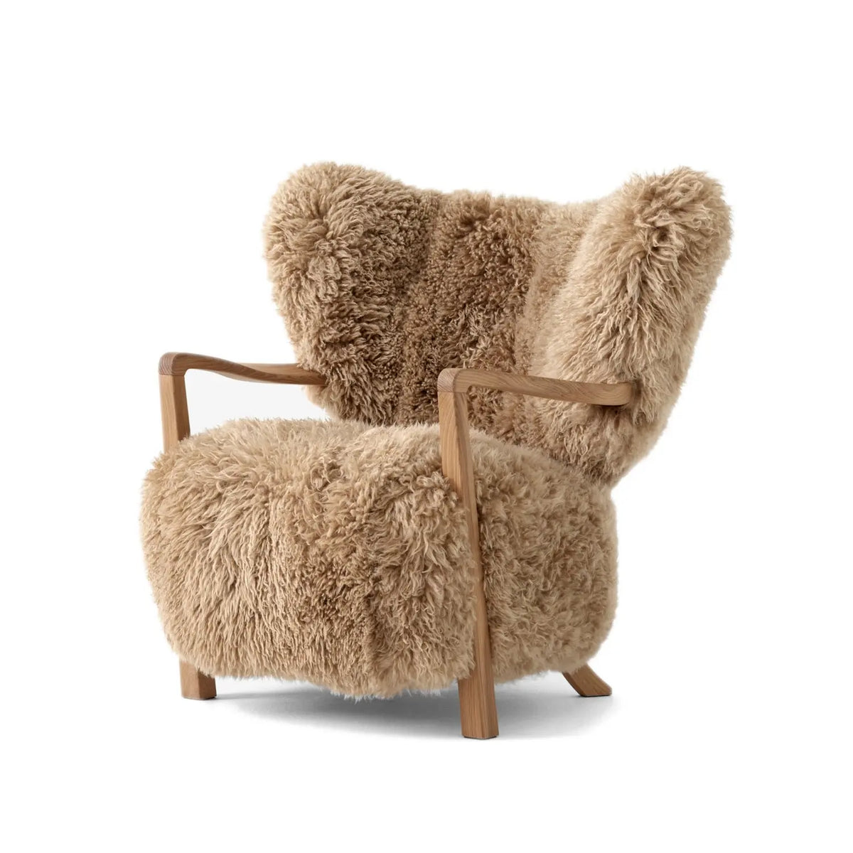 &Tradition Wulff ATD2 nojatuoli tammi/Sheepskin honey &Tradition