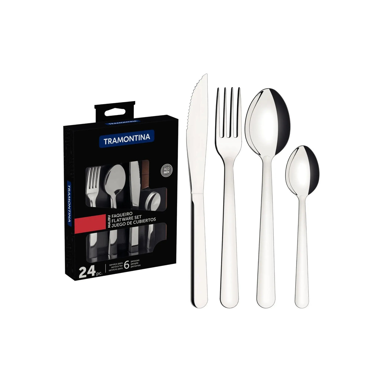 Tramontina Malibu aterinsetti 24-osaa Tramontina