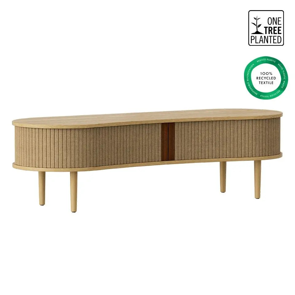 UMAGE Audacious TV-taso tammi/ruskea - Laatukaluste