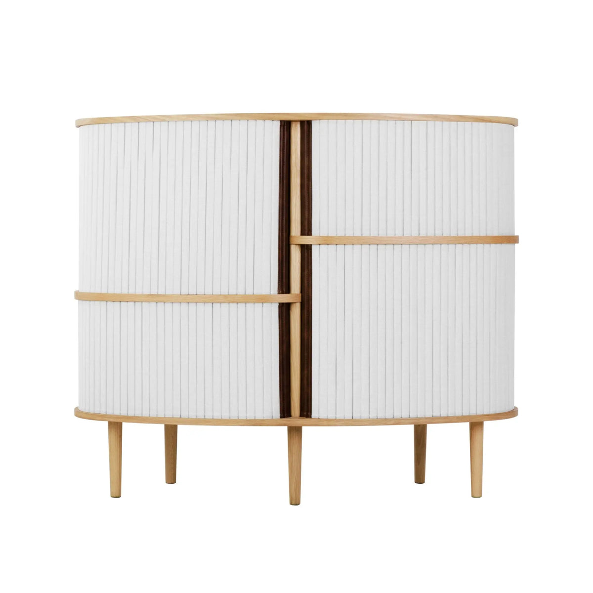 UMAGE Audacious korkea kabinetti tammi/vaaleanharmaa - Laatukaluste