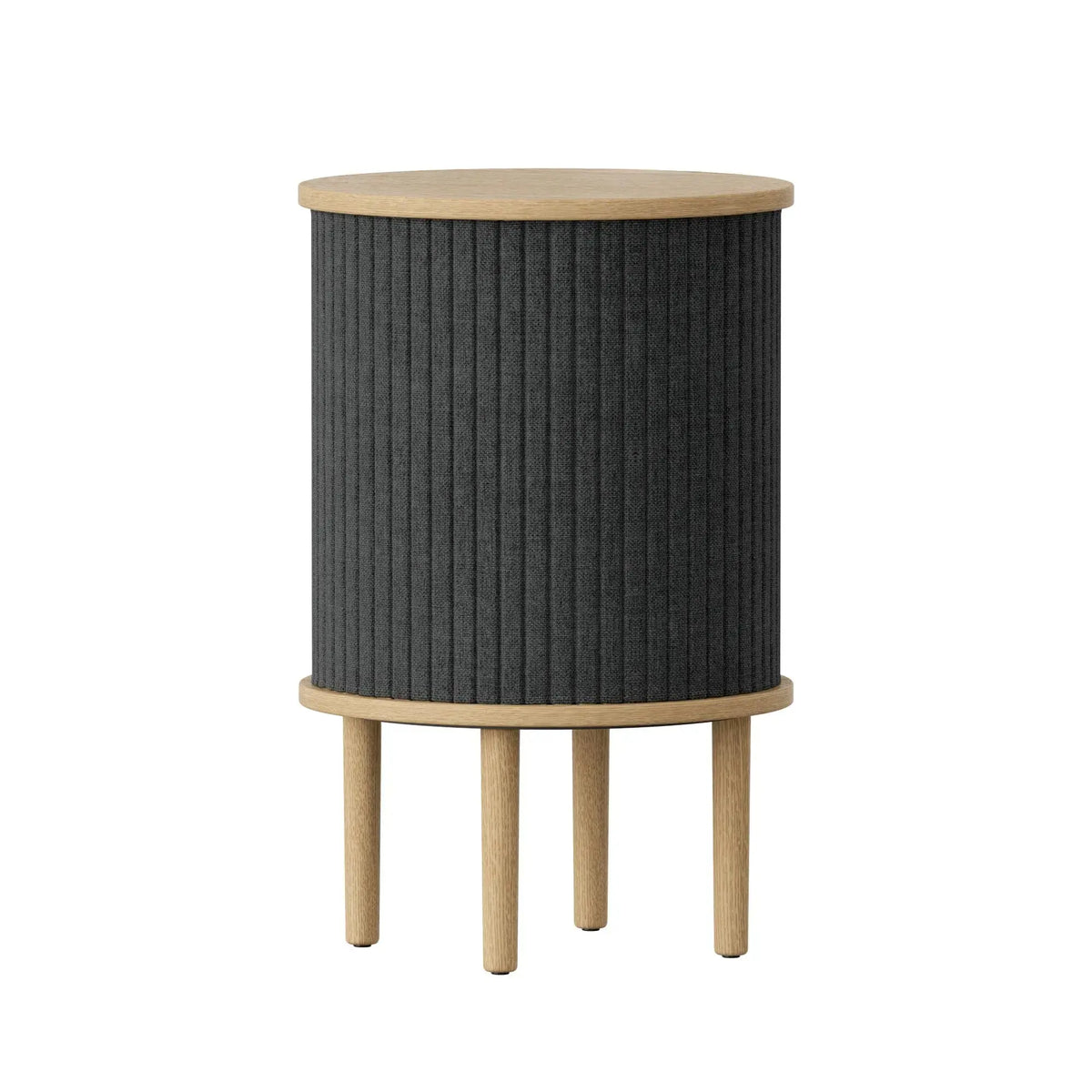 UMAGE Audacious sivupöytä tammi/tummanharmaa Umage