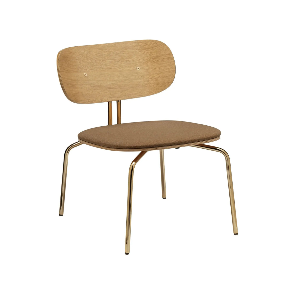 UMAGE Curious lepotuoli Sugar brown/messinki Umage