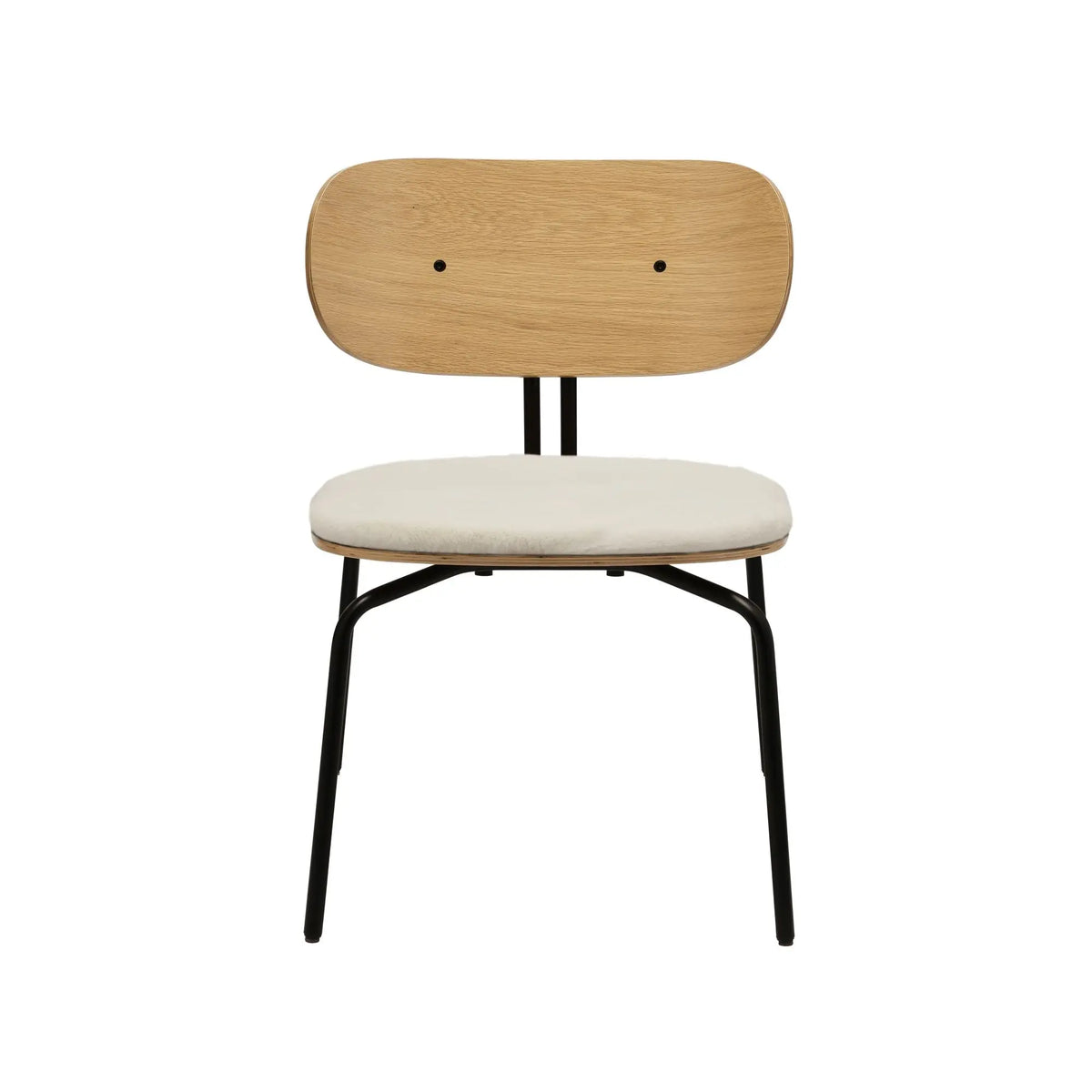 UMAGE Curious lepotuoli Teddy white/musta Umage