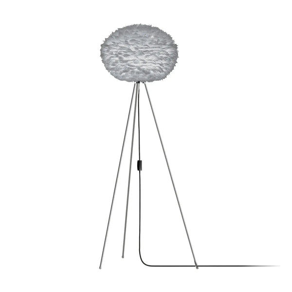 UMAGE Eos Tripod lattiavalaisin M harmaa - Laatukaluste