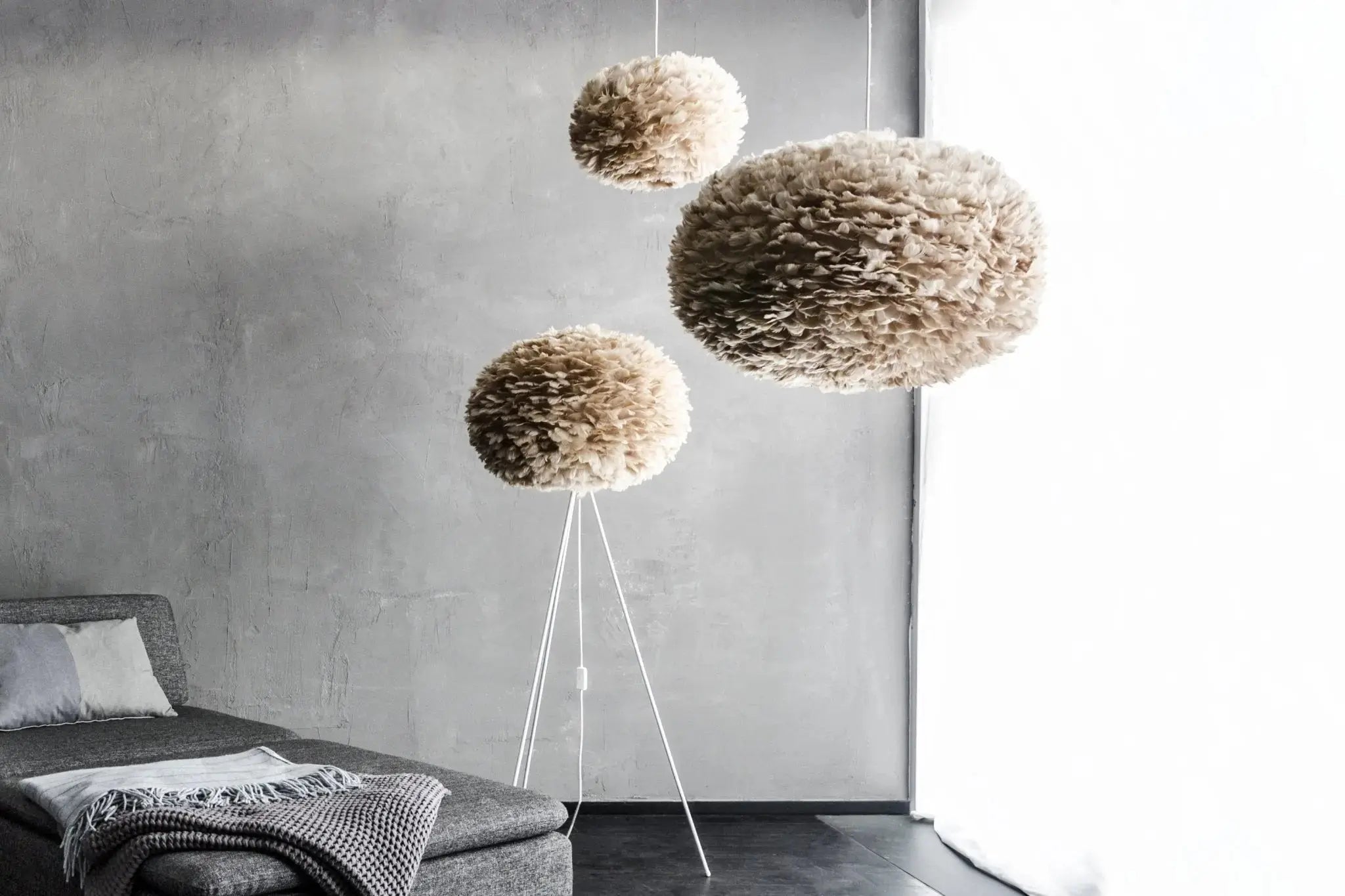 UMAGE Eos varjostin micro vaaleanruskea - Laatukaluste