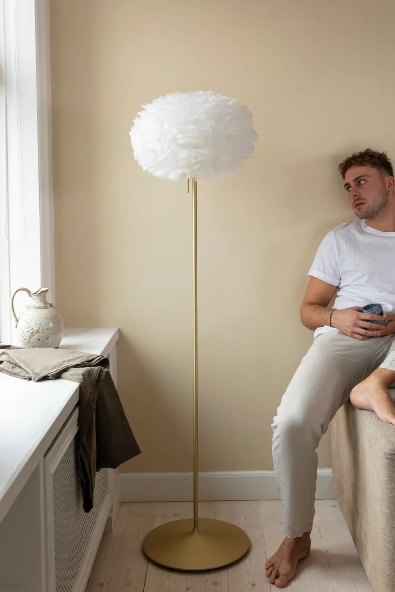 UMAGE Santé lattiavalaisin messinki - Laatukaluste