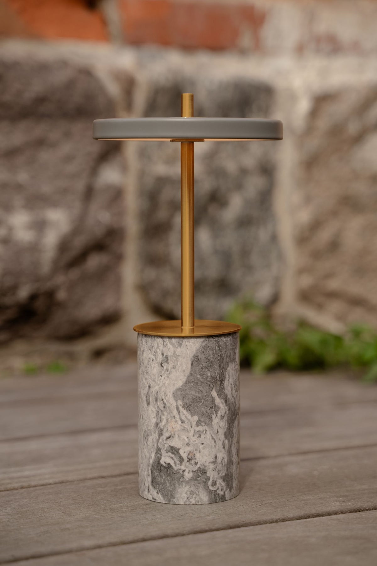 UMAGE Asteria Move Mini table lamp grey marble