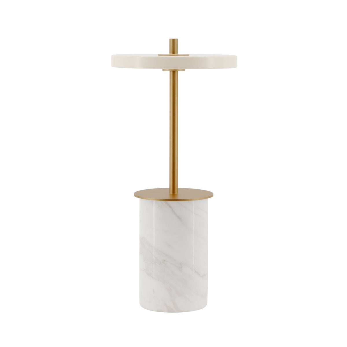 UMAGE Asteria Move Mini table lamp white marble