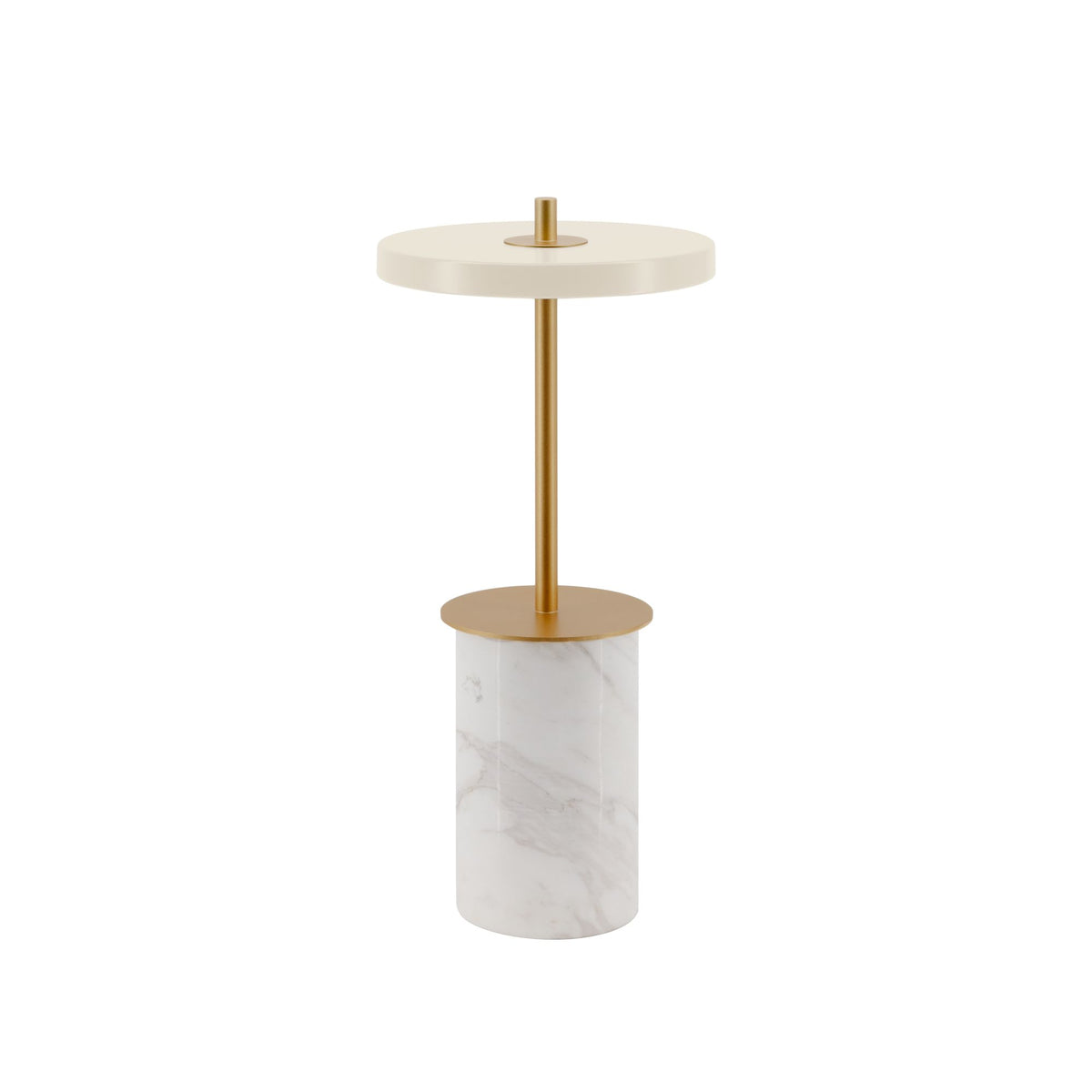 UMAGE Asteria Move Mini table lamp white marble