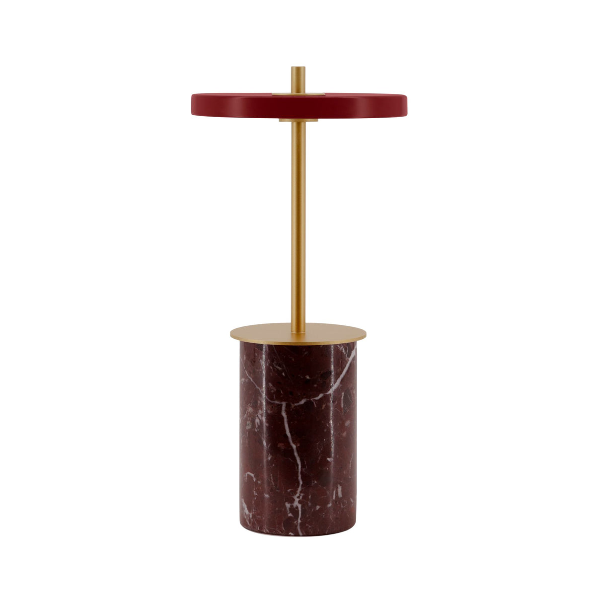 UMAGE Asteria Move Mini table lamp red marble